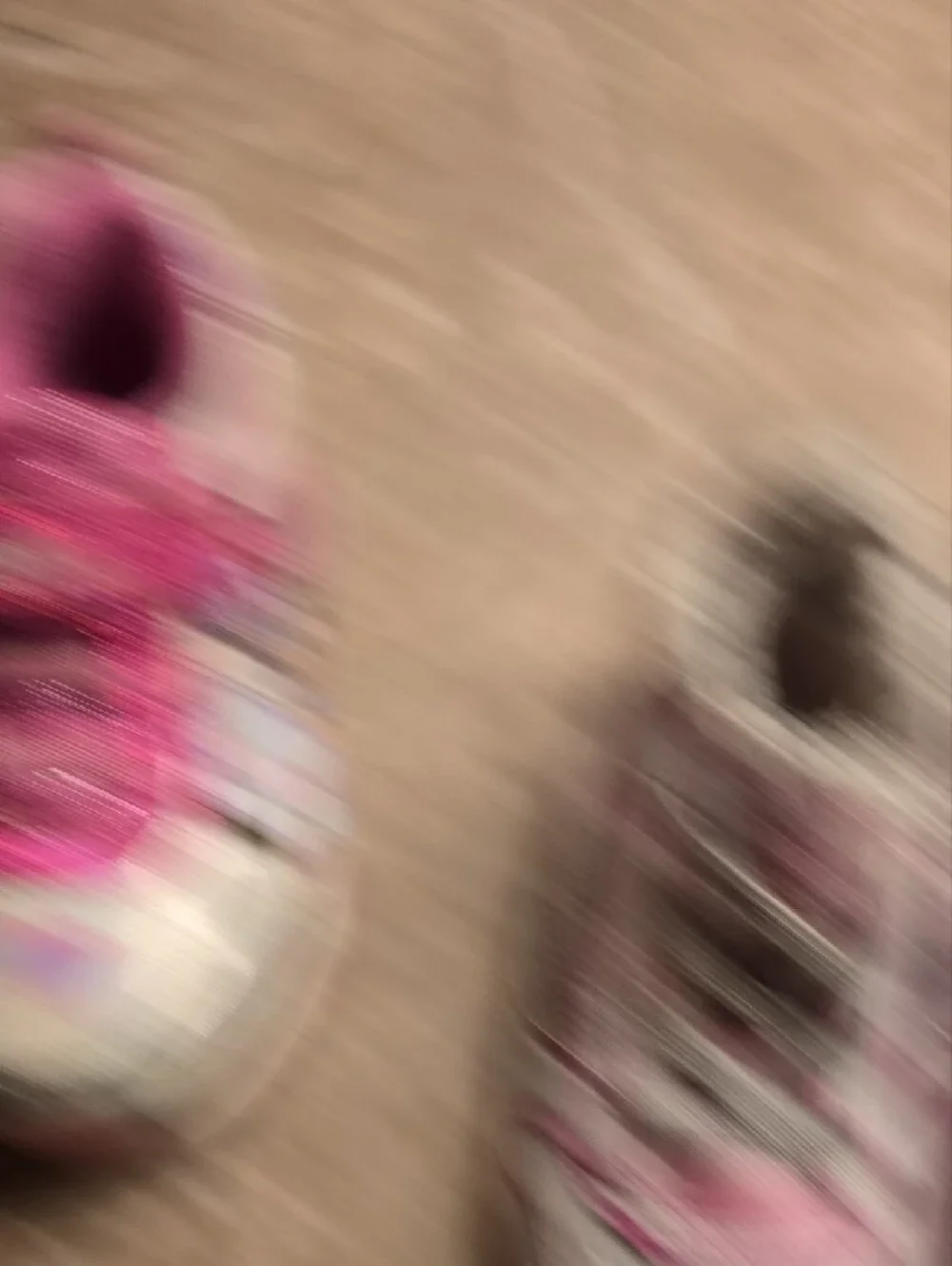 2 Pairs Kids Pink Character Sneakers - Twin Pair